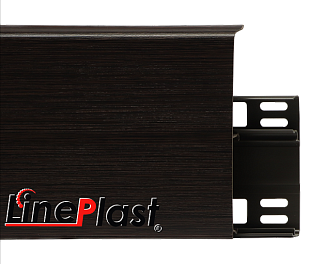 Плинтус LinePlast 100 Тиковое дерево  LB006 в mir-pola.by
