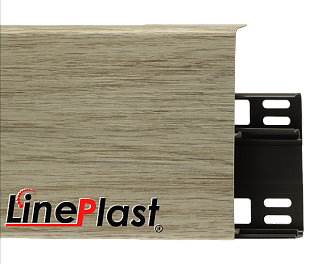 Плинтус LinePlast 100 Павловния LB014 в mir-pola.by
