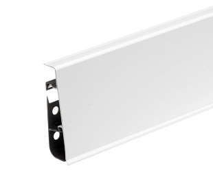 Плинтус Cezar Hi-LINE Prestige Белый глянцевый P089 в mir-pola.by
