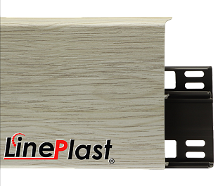Плинтус LinePlast 100  Тик Норд  LB019 в mir-pola.by
