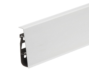 Плинтус Cezar Hi-LINE Prestige Белый матовый М9003 в mir-pola.by

