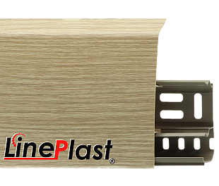 Плинтус LinePlast 85 Эш вайт Мелинга LS010 в mir-pola.by

