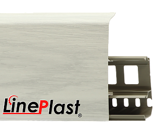 Плинтус LinePlast 85  Груша светлая LS011 в mir-pola.by
