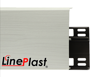 Плинтус LinePlast 100 Дуб жемчужина LB003 в mir-pola.by
