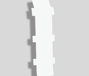 Соединитель (пара) Winart Quadro 55 мм (в тон к плинтусу) в mir-pola.by
