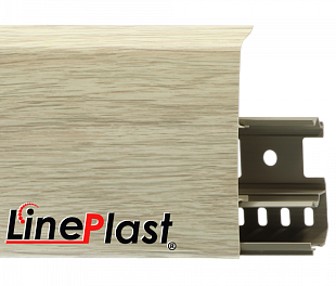 Плинтус LinePlast 85 Бальза светлая LS006 в mir-pola.by
