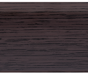 Плинтус LinePlast 67  Зебрано Черно – Коричневый LL026 в mir-pola.by
