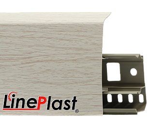 Плинтус LinePlast 85  Гуатамбу светлый LS023 в mir-pola.by
